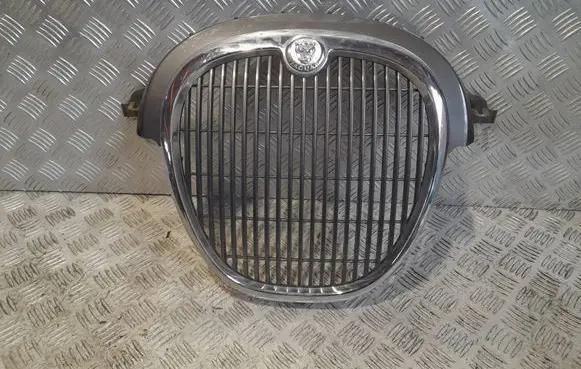 Jaguar S-Type Front bumper upper radiator grill 4R838A100AB
