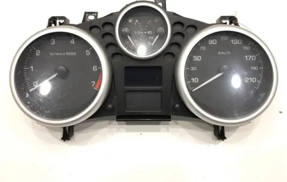 Peugeot 207 Speedometer (instrument cluster) 9666898580