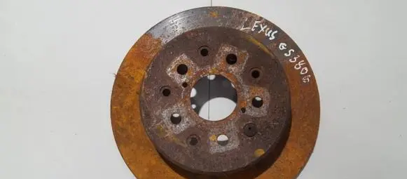 Lexus GS 300 400 430 Rear brake disc neventiliuojamas