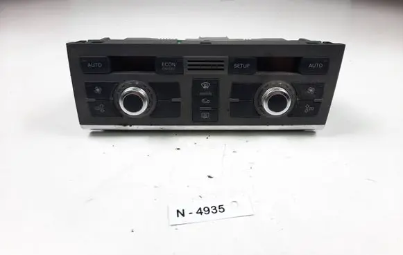 Audi A6 S6 C6 4F Climate control unit 4F2820043B