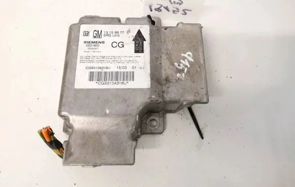 Opel Signum Airbag control unit/module 13159977 5wk43471
