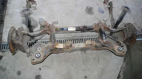 Rear axle beam