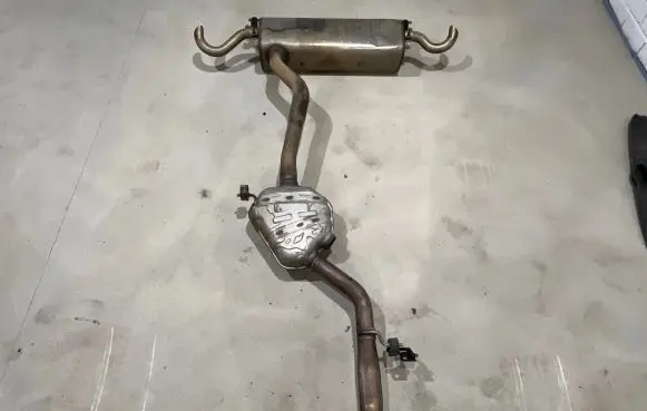 Audi Q7 4M Muffler/silencer 4M0253601AF 4M0253411G 4M0119A