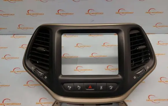 Jeep Cherokee Radio/GPS head unit trim P68143781AB