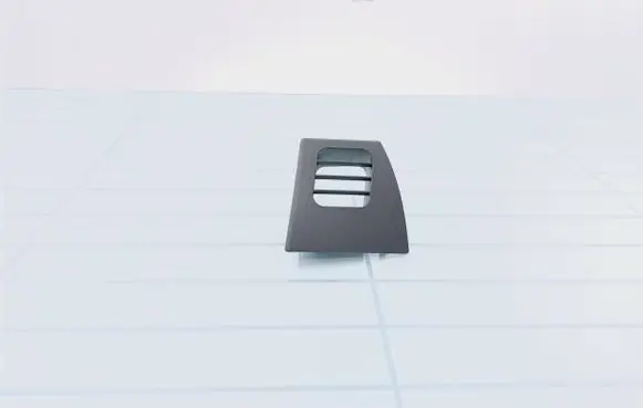 Dashboard side air vent grill/cover trim