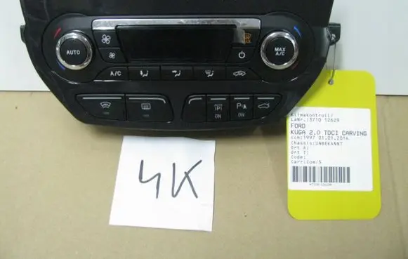 Ford Kuga II Climate control unit DV4T18C612AB
