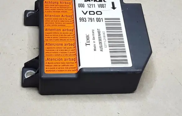 Smart ForTwo I Airbag control unit/module 0001211V007 993791001