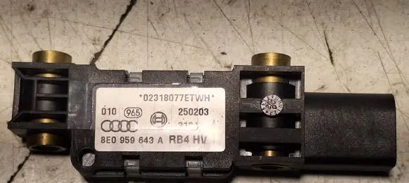 Audi A4 S4 B6 8E 8H Airbag deployment crash/impact sensor 8E0959643A 02318077ETWH 250203