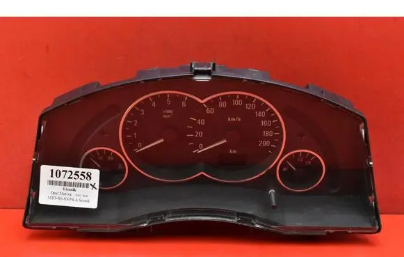 Opel Meriva A Speedometer (instrument cluster) 13173381XT
