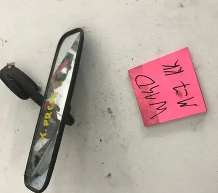 Honda Civic Rear view mirror (interior) 1212123