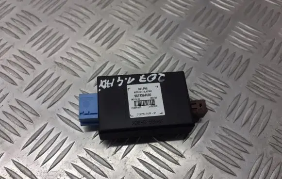 Peugeot 207 Alarm control unit/module 9657384680