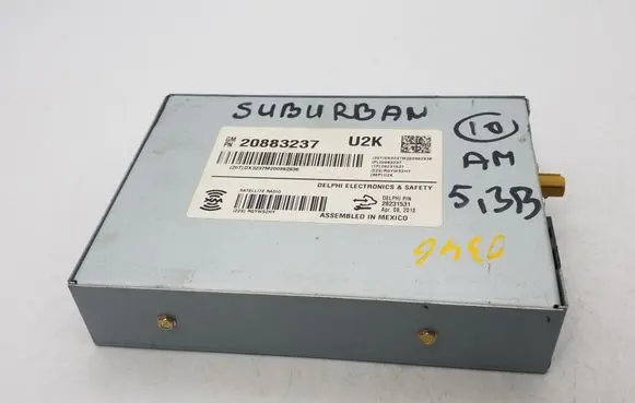 Chevrolet Suburban GPS navigation control unit/module 20883237