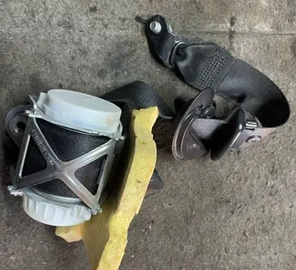 BMW 1 F20 F21 Front seatbelt 34078329c