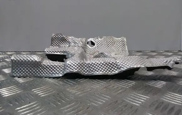 Heat shield in engine bay