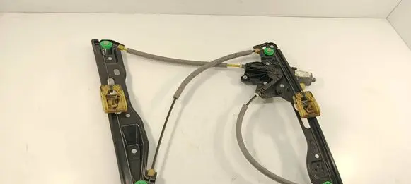 Front door window regulator with motor