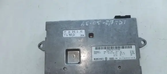 Audi A6 S6 C6 4F MMI control unit 4E0035729 4F0910730F