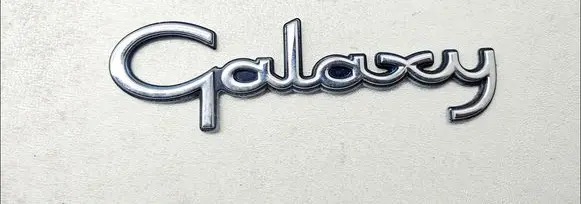 Ford Galaxy Manufacturers badge/model letters 