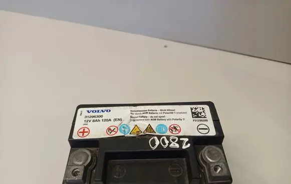Volvo S60 Car battery 31296300