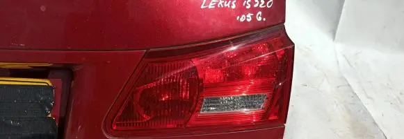 Lexus IS 220D-250-350 Tailgate rear/tail lights Raudona