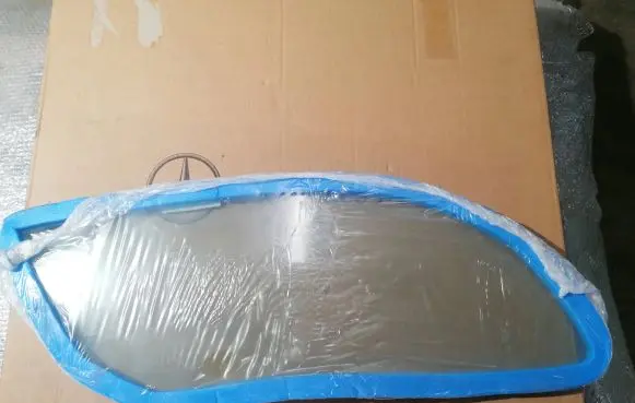Smart Roadster Front door window/glass (coupe) 0009796V004000000