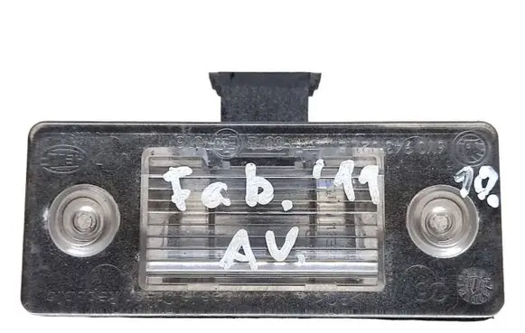 Number plate light