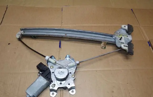 Mitsubishi Lancer Rear door window regulator with motor