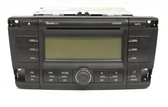 Skoda Octavia Mk2 (1Z) Radio/CD/DVD/GPS head unit 1Z0035161B