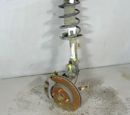 Ford Fiesta Front shock absorber with coil spring
