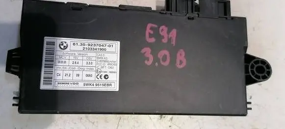 BMW 3 E90 E91 CAS control unit/module 923704701 2103341900 5WK49515EBR