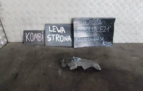 Toyota Corolla E210 E21 Rear sound insulation 