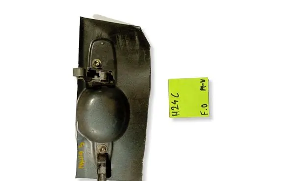 Mazda 3 I Front door exterior handle 000322