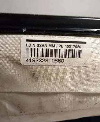 Nissan Micra Passenger airbag 418232900560 40017020