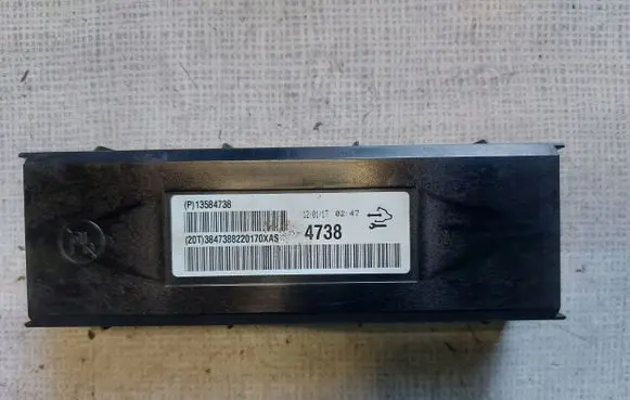 Opel Insignia A Air conditioning/heating control unit 13584738
