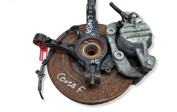 Opel Corsa F Front wheel hub spindle knuckle S27649654