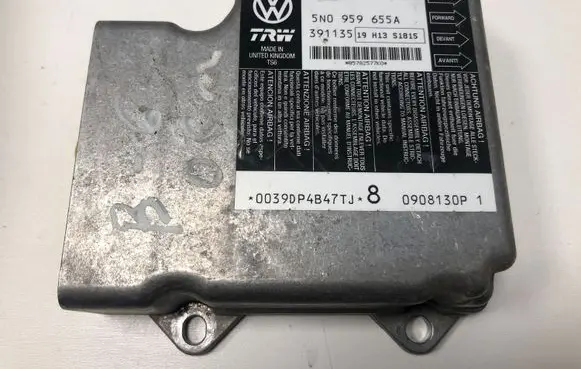 Volkswagen PASSAT B6 Airbag control unit/module 5N0959655A