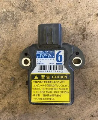Toyota Land Cruiser (J150) ESP acceleration yaw rate sensor 8918348030