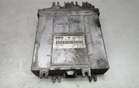 Renault Megane I Engine control unit/module 7700113863 0281001969 7700111552