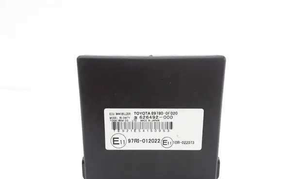 Toyota Corolla Verso AR10 Immobilizer control unit/module 897800F020 97RI012022 626492000