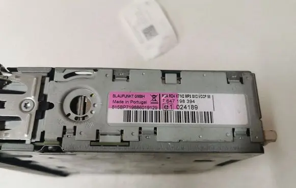 Citroen C5 Radio/CD/DVD/GPS head unit 9663080277 7647198394 E1024189