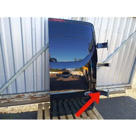 Ford Transit Custom Loading door lower hinge 