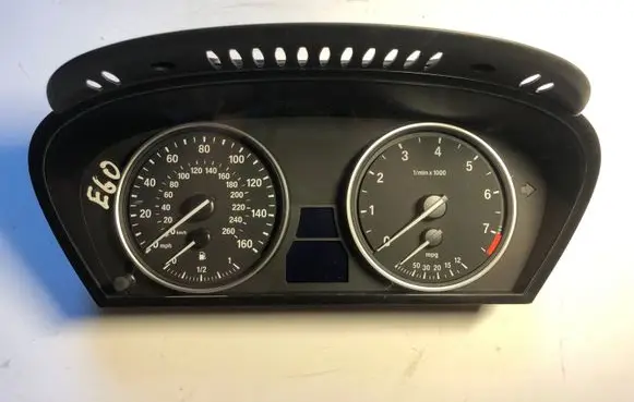 BMW 5 E60 E61 Speedometer (instrument cluster) 9177259 62109177259 110080213