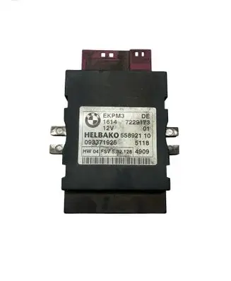 BMW X5 E70 Fuel injection pump control unit/module 7229173