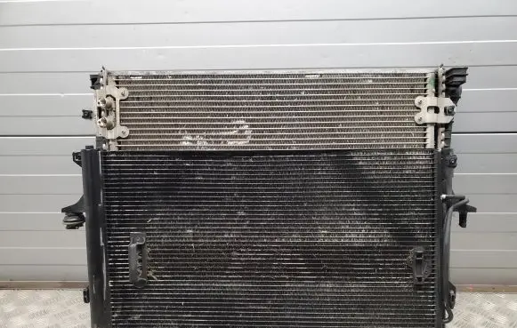 Audi Q7 4L Radiator set 7L0317019D 7L6121253B