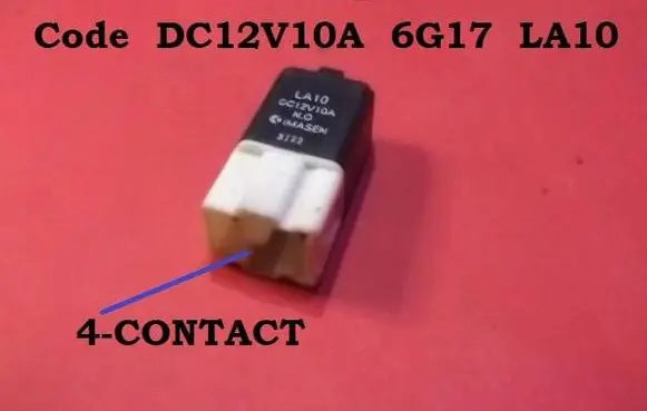 Mazda 323 F Other relay DC12V10A 6G17 LA10