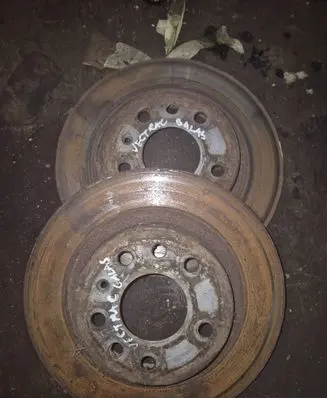 Opel Vectra C Rear brake disc Neventiliuojami