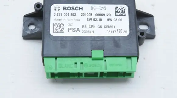 Peugeot 308 Parking PDC control unit/module 9811742080