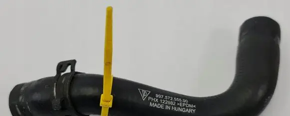 Porsche Cayman 987 Engine coolant pipe/hose 99757255500
