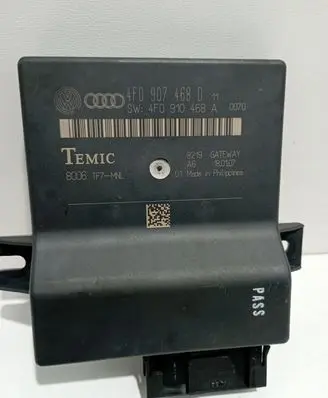 Audi A6 S6 C6 4F Gateway control module 4F0907468D 4F0910468A
