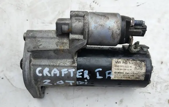 Volkswagen Crafter Starter motor 2H0911023K