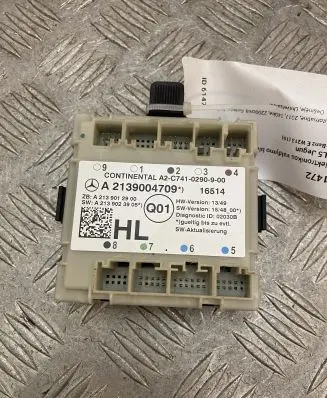 Mercedes-Benz E W213 Door control unit/module A2139004709